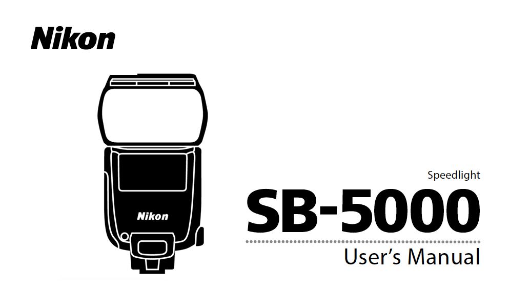 Nikon Speedlight Sb 800 User Manual